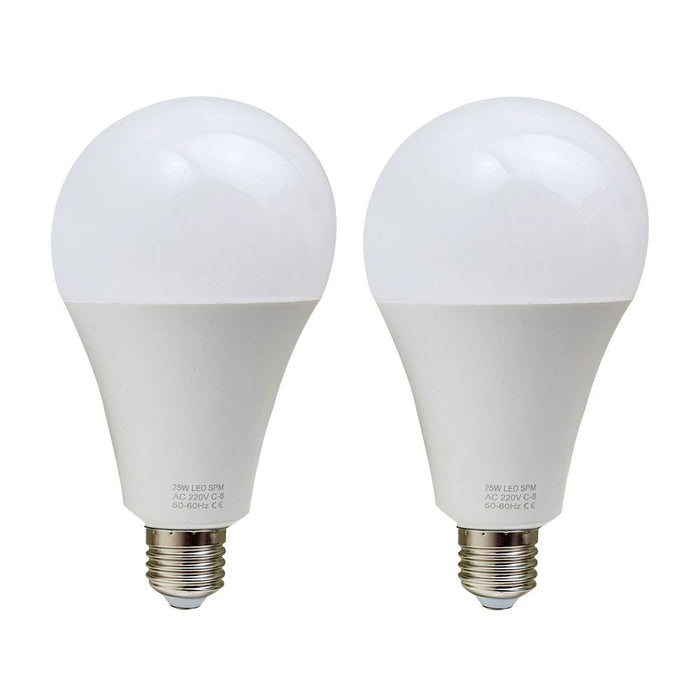 25W E27 Screw LED Light GLS bulbs, Energy Saving Edison  Cool White 6000K non dimmable lights