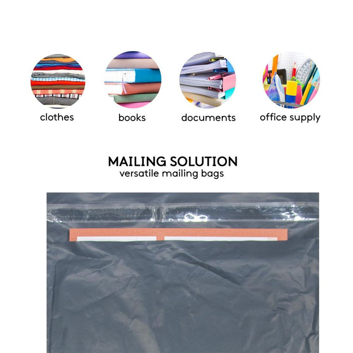 High Quality 12x16 Mailing Bags - Tear-Proof, Self-Seal Closure - Ideal for Business & Personal Use - Multiple Sizes Available