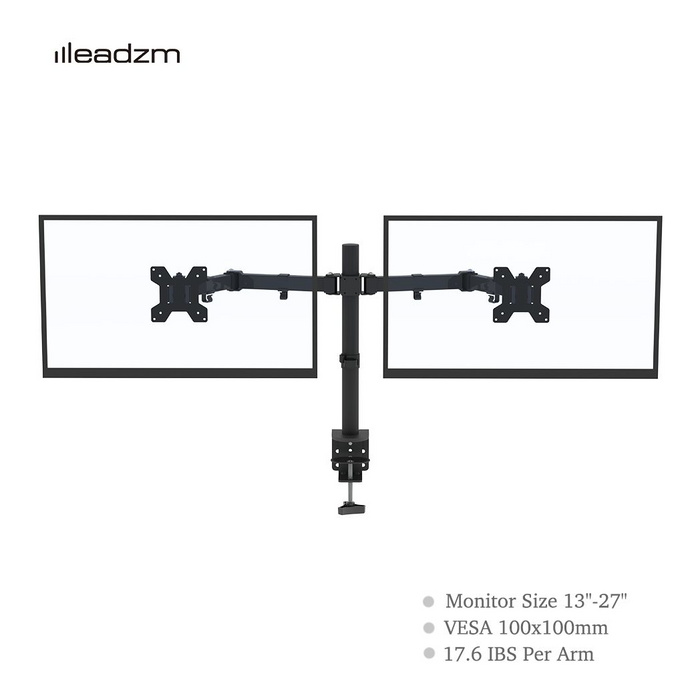 13-27 Inch Double Pendulum Large Base TV Stand TSNS-03 Bearing 8Kg/Vese100*100/90° tilt/360° rotation