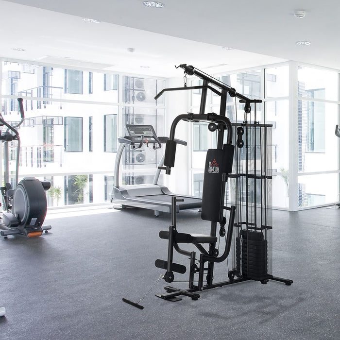 Transform Your Body with HOMCOM Multifunction Home Gym - Strength Training, Cardio & More!