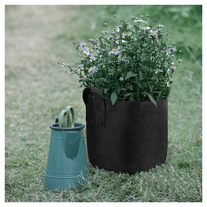 Strong & Durable Plant Grow Bags 5 Gallon - Set of 5 | M&W