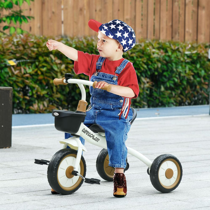 Premium Kids Trike: Adjustable Seat, Basket, Bell | Ages 2-5 | Top Quality