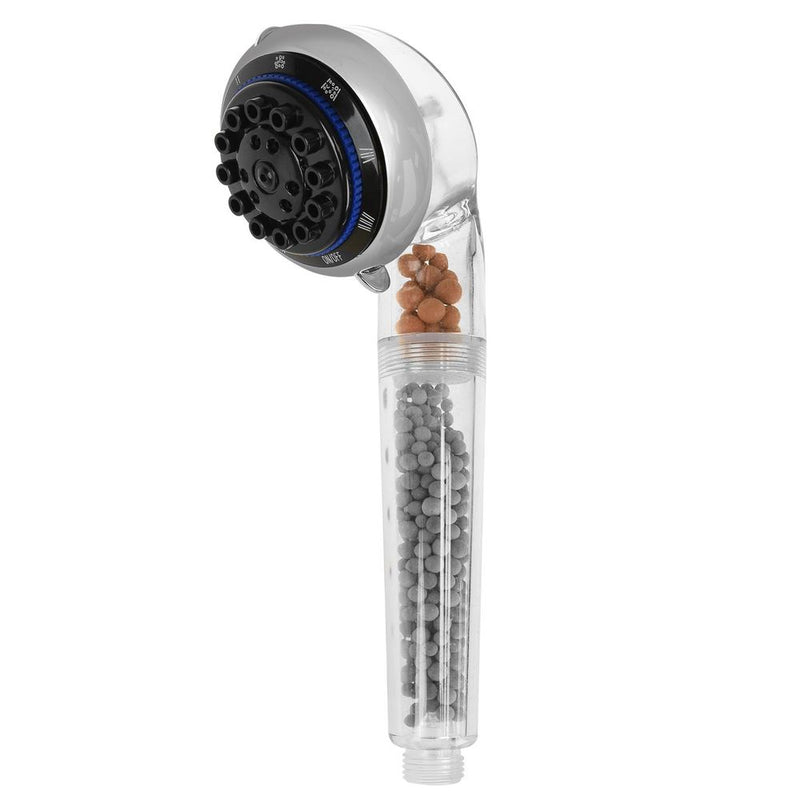 ASAB Ionic Shower Head with Filter Beads - Boost Your Shower Experience, Easy to Install, 3 Spray Patterns, Protects Skin, Helps the Planet