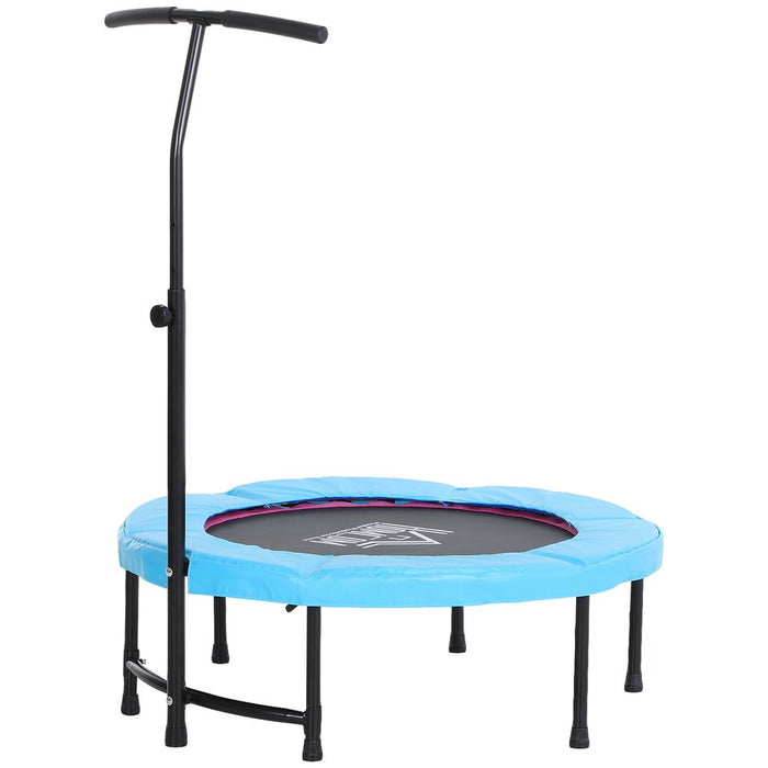 Premium 40'' Kids Mini Trampoline, Adult Rebounder Jumper - Fitness HOMCOM