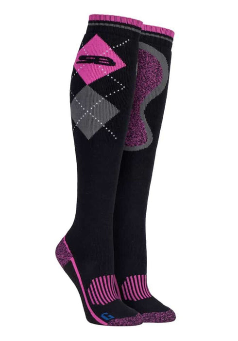 Storm Bloc - 1 PAIR Ladies BG Knee High Cotton Socks