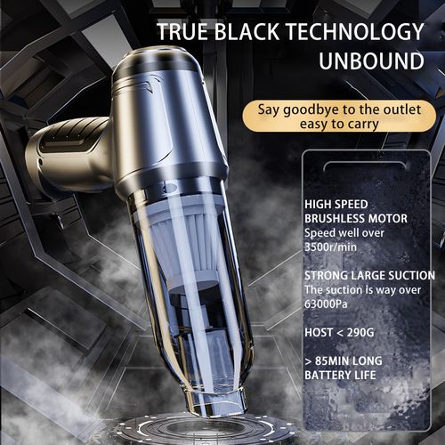 Handheld car vacuum cleaner, brushless motor, keyboard style portable vacuum cleaner, mini handheld car vacuum cleaner