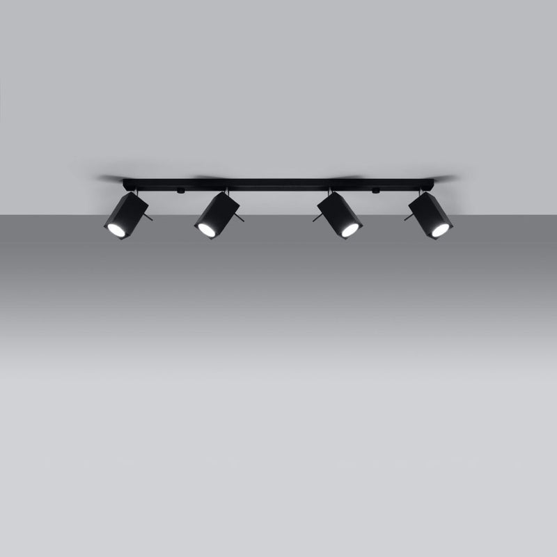 Ceiling lamp steel Merida modern Design GU10