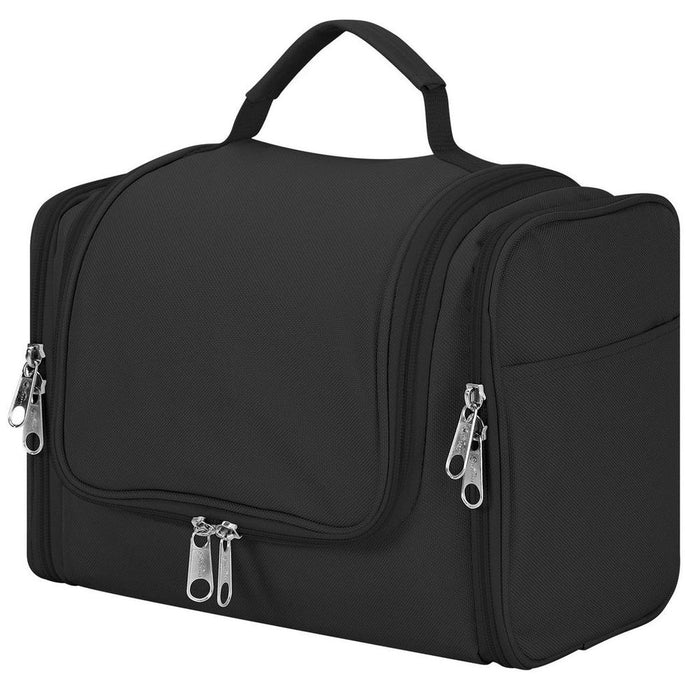 VINSANI TOILETRY BAG BLACK 1010181 - Organize Your Travel Essentials with Ease - Perfect for Road Trips, Vacations, and More!