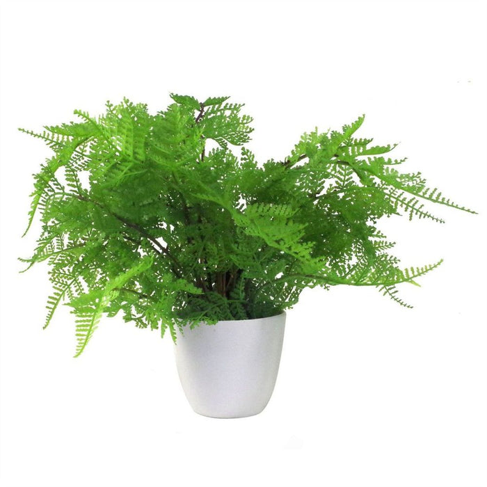 Premium Pack of 3 x 30cm Artificial Ferns - Lifelike and Realistic - Botanik UK