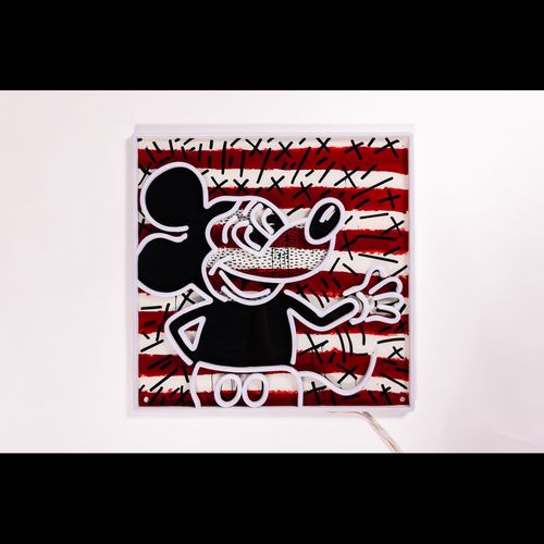 YELLOWPOP DISNEY + KEITH HARING MICKEY 1