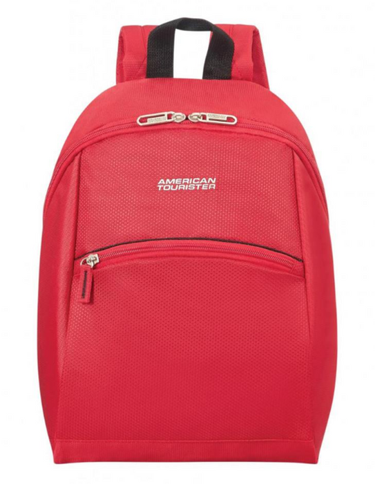 Stylish Red Backpack with Spacious Interior - American Tourister City