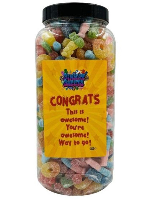 Premium 3kg Fizzy Mix Jar - Perfect for Celebrations!