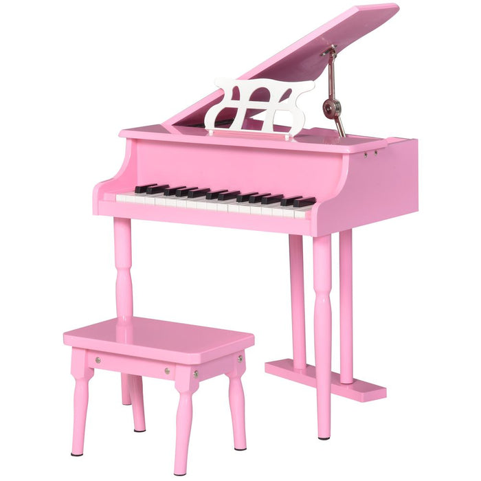 Premium 30-Key Mini Kids Piano Set with Stand and Bench - Great Gifts, Exquisite Sound, Durable Design