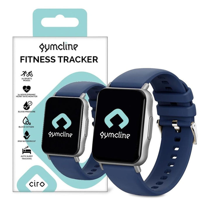 Gymcline Ciro Fitness Tracker - 25 Sports Modes, Water Resistant, High Quality