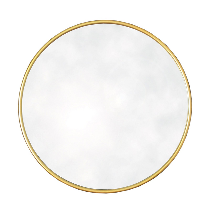 Round Gold Mirror Home Decor