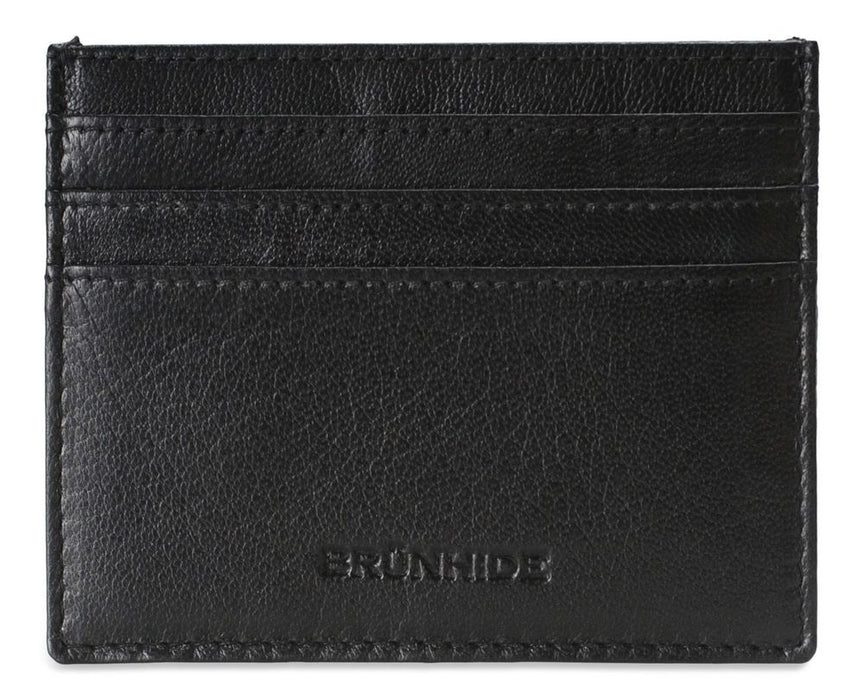 Brunhide Slim 100% Soft Leather Credit Card Holder - 254-300