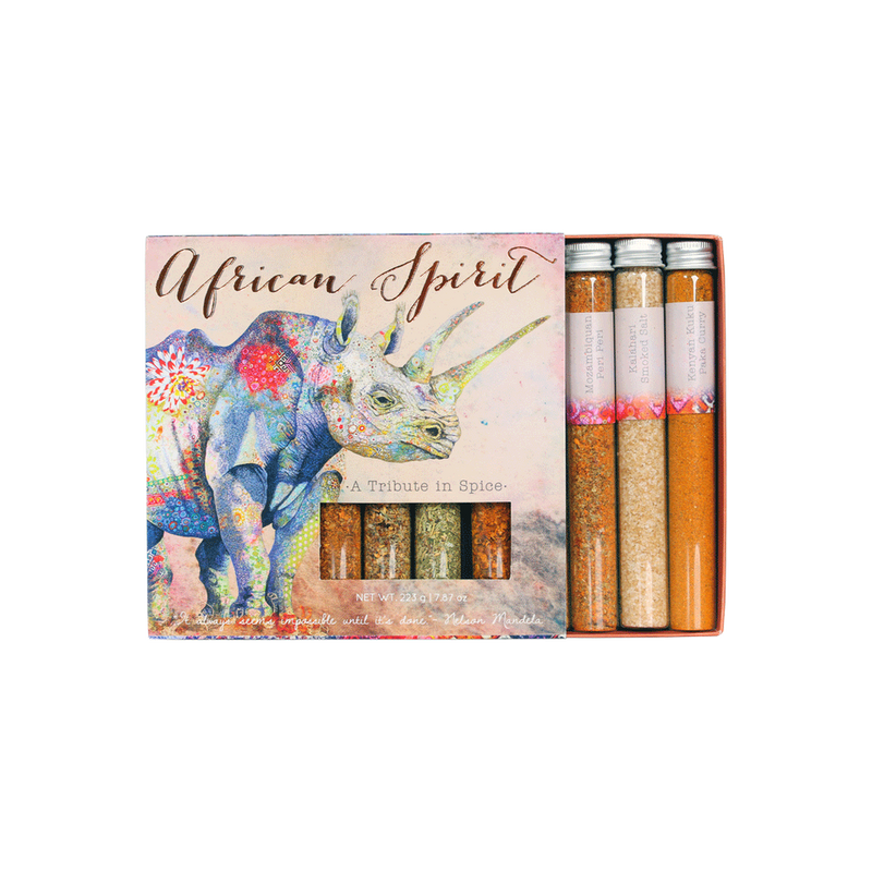 African Spirit | Collection of 8 Traditional African Spices