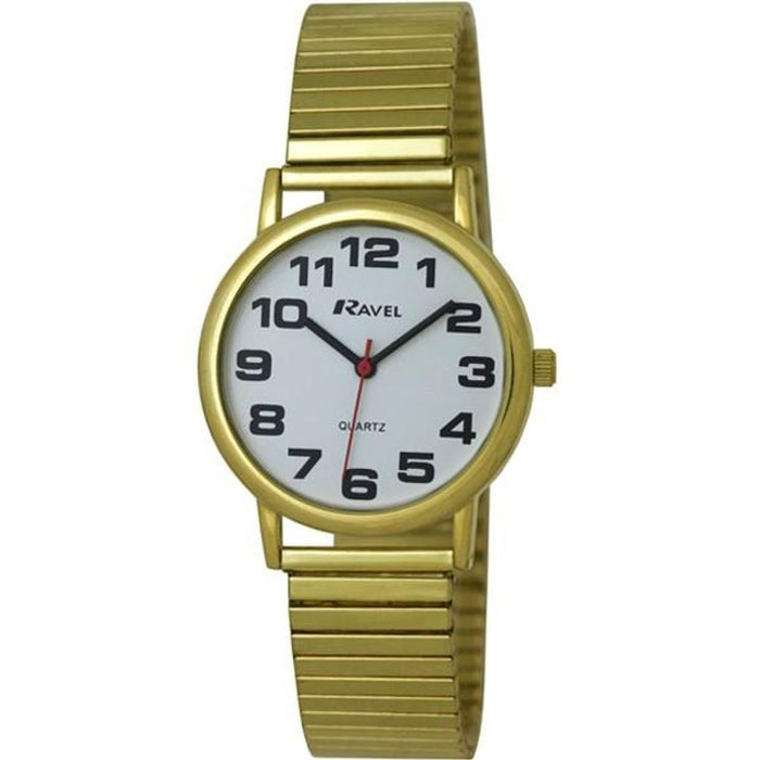 Ravel Gilt Expander Strap Watch R0208.01.1s - Mens Watch