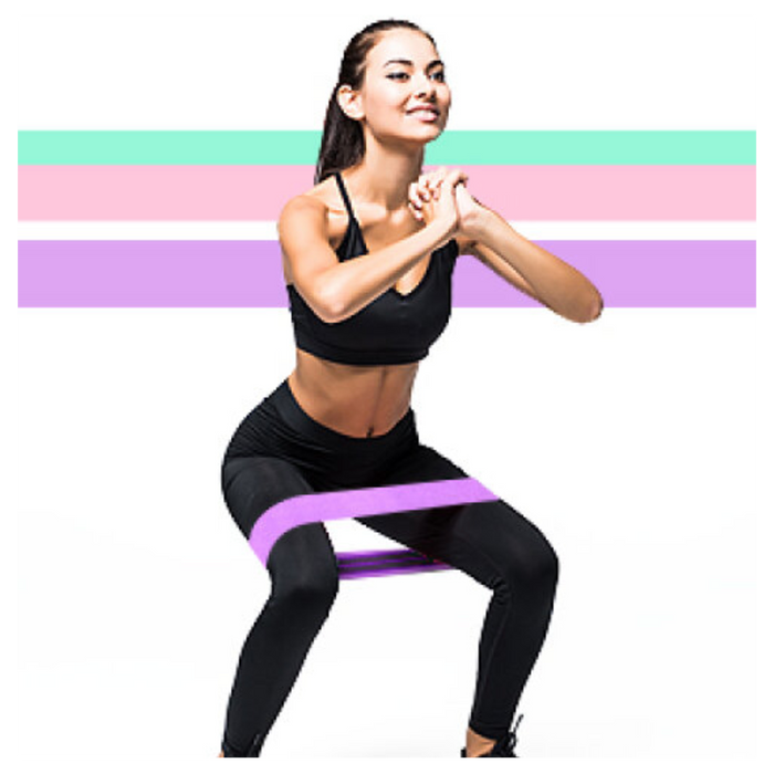 Resistance Bands For Legs And Butt,Exercise Bands Hip Bands Wide Booty Bands Workout Bands Sports Fitness Bands Stretch Resistance Loops Band Anti Slip Elastic