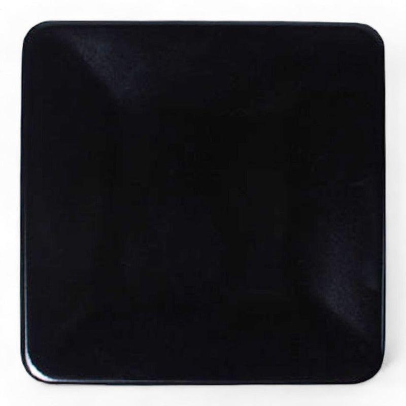 Ceramic Serving Plate&Platter Black Pearl Black 25x25cm