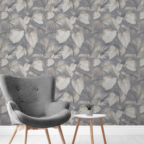 Palm Grove Grey sw6 wallpaper