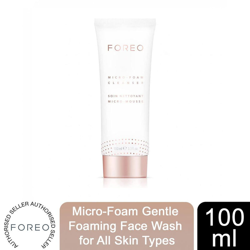 FOREO Micro-Foam Cleanser: Gentle Face Wash for All Skin Types, 100ml