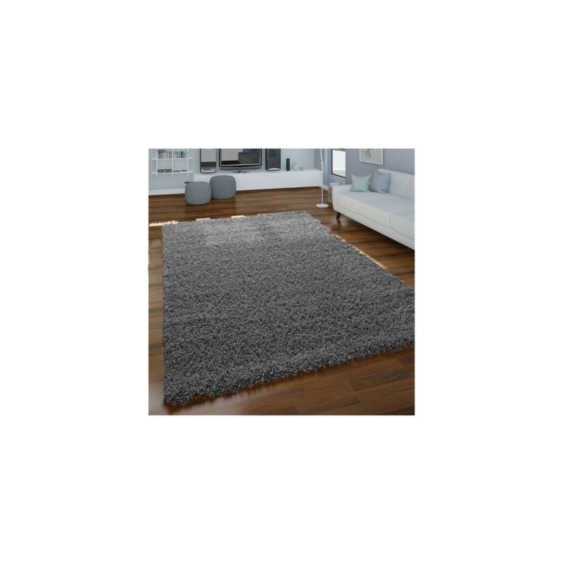 Premium Grey Mix Shaggy Rug - 80x150: High Quality, Plush Feel, Contemporary Style