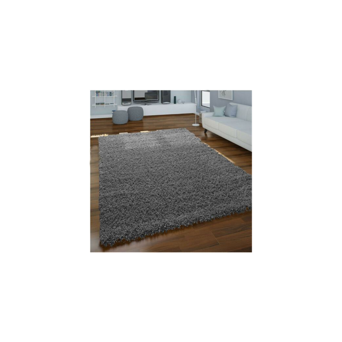 Premium Grey Mix Shaggy Rug - 80x150: High Quality, Plush Feel, Contemporary Style