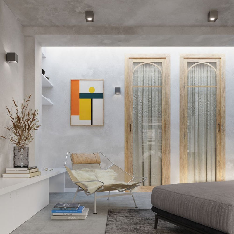 Modern Design Ceiling Lamp | Aluminum Quad Collection | High Quality | Different Colors