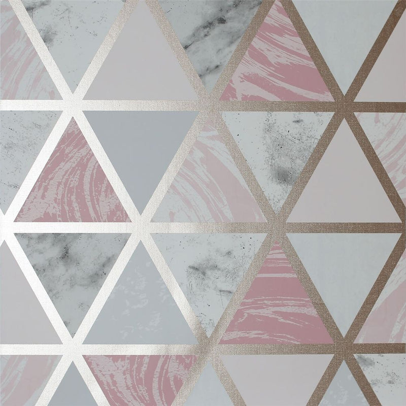 Premium Marble Geo Pink Multi - High-Quality Sw12