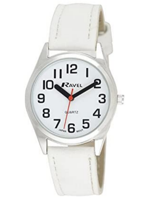 Ravel Womens Classic Strap White Watch R0125.04.2