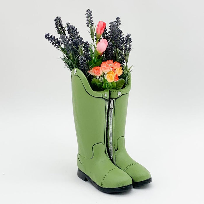 Premium Green Boot Planter - 29CM | High-Quality | Professional Seller