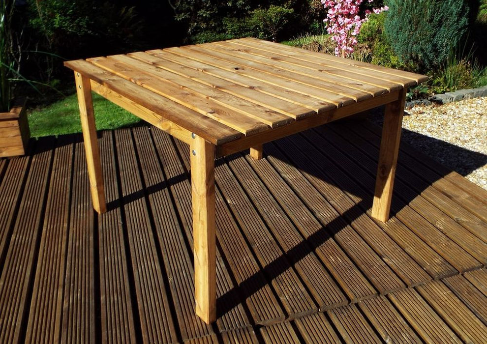 Premium British Made Dining Table | Detachable Legs | Weatherproof | FSC Wood