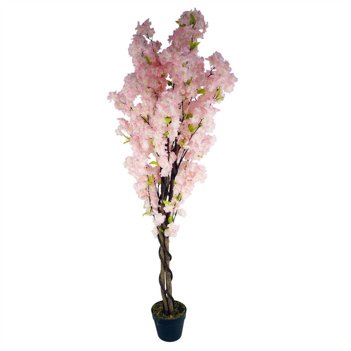 150cm Artificial Pink Cherry Blossom Tree