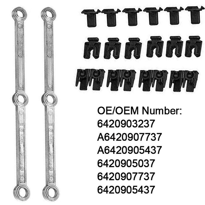 For Mercedes OM642 Intake Inlet Manifold Swirl Flap Repair Runner Connecting Rod