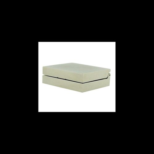 Miniature Clock PC Laptop Computer Silvertone Plated Solid Brass IMP1001S - CLEARANCE NEEDS RE-BATTERY