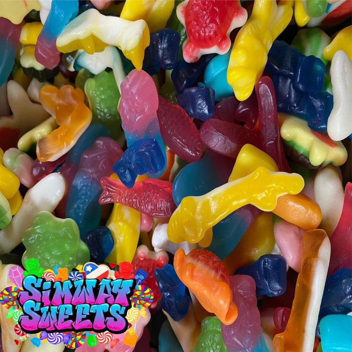 Ocean Themed Pick N Mix Party Favours - Best Quality, Bulk Buy - Simway Sweets