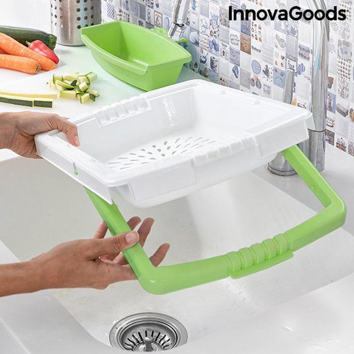 PractiCut Multifunction 3 In 1 Chopping Board Cutting Food Kitchen