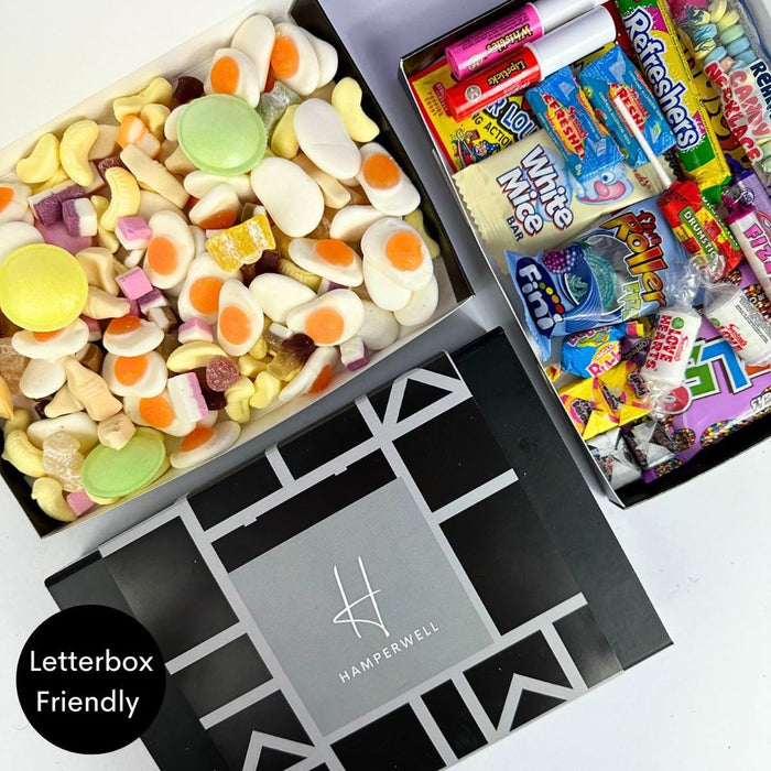 Retro Sweets Letterbox Gift Hamper