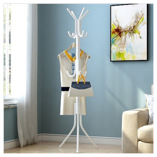 Coat Stand Coat/Hat/Jacket/Umbrella Floor Standing Rack Clothes Hanger Hooks UK