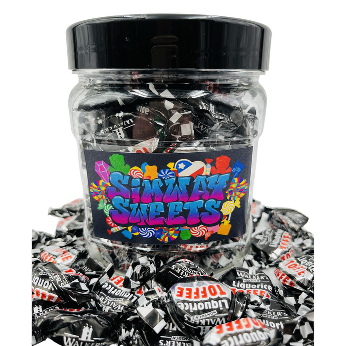 Luscious Liquorice Toffee - 70 Individually Wrapped Pieces - Delivered to Your Door - Date Assured Stock - Perfect Gift! 🍭