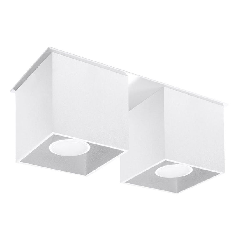 Quad Collection: Modern Design Ceiling Lamp, Aluminum, GU10 - High-Quality & Stylish Lighting!