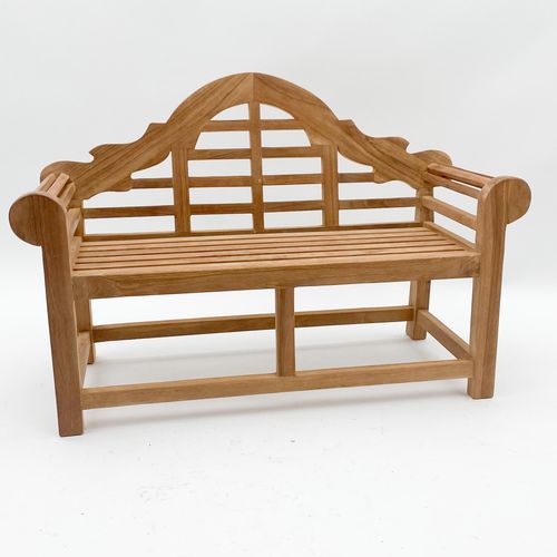 CHILDRENS LUTYEN TEAK  BENCH
