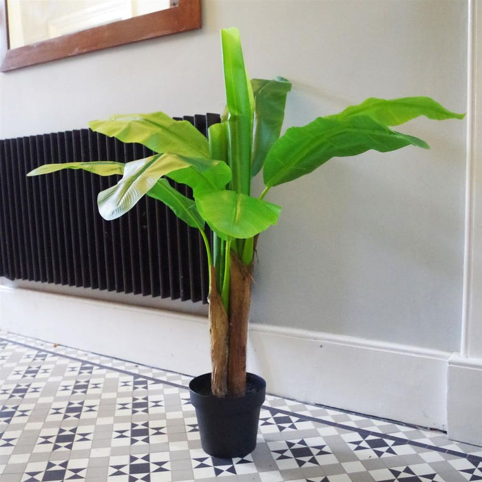 120cm Artificial Banana Tree - Realistic Tropical Plant