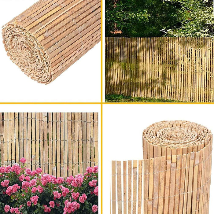 Bamboo Slatted Fence 1.8m X 4 m