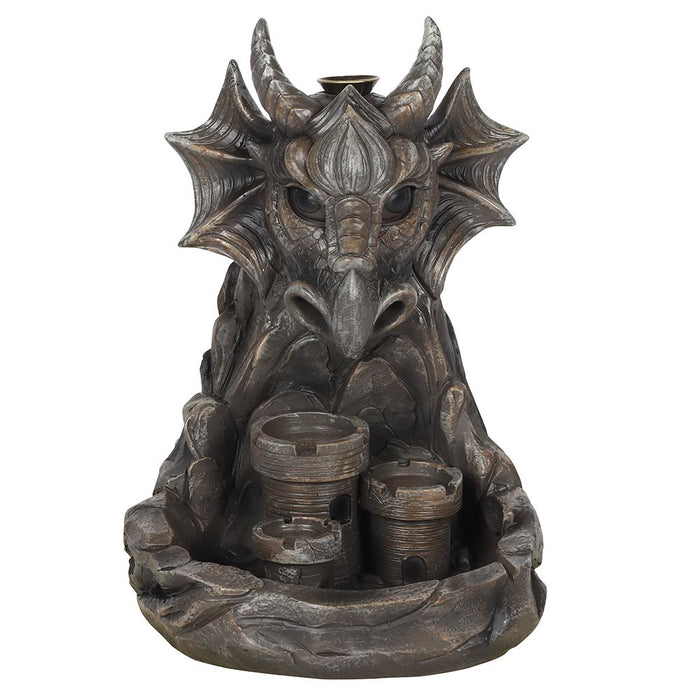 Grey Dragon Backflow Incense Burner