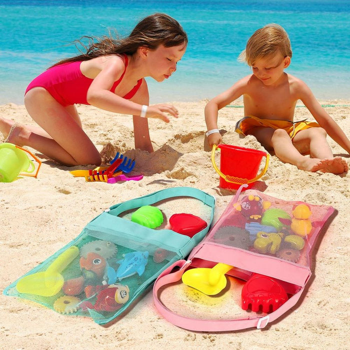 VINSANI SET OF 4 BEACH BAGS: Keep Sand Away, Durable & Scalable, Best Quality