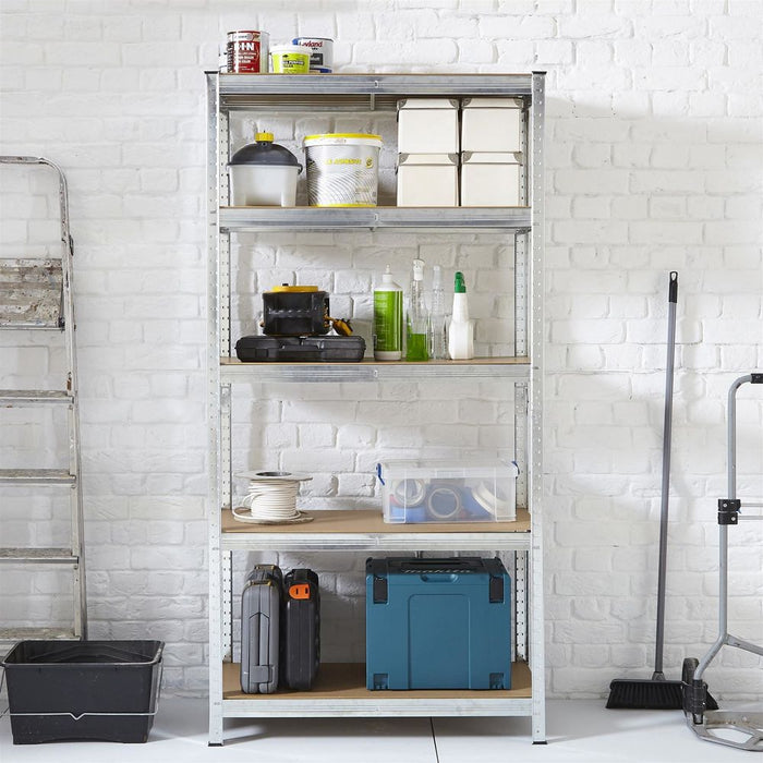 Large 5 Tier Garage Shelving Racking