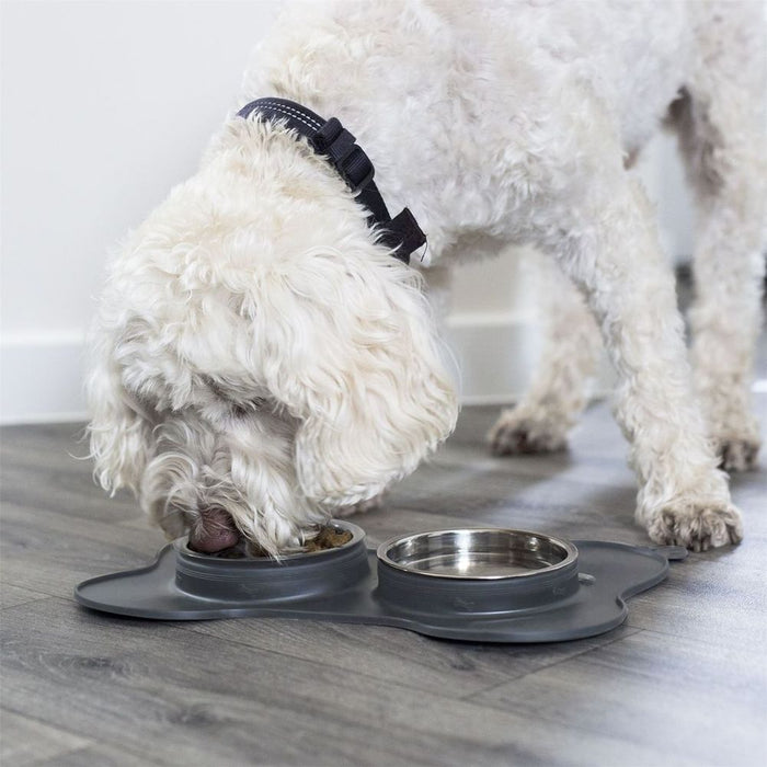 Slow Eating Animal Bowls | Non-Slip Mat | Pukkr