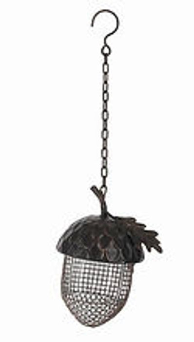 17" METAL HANGING BIRDFEEDER